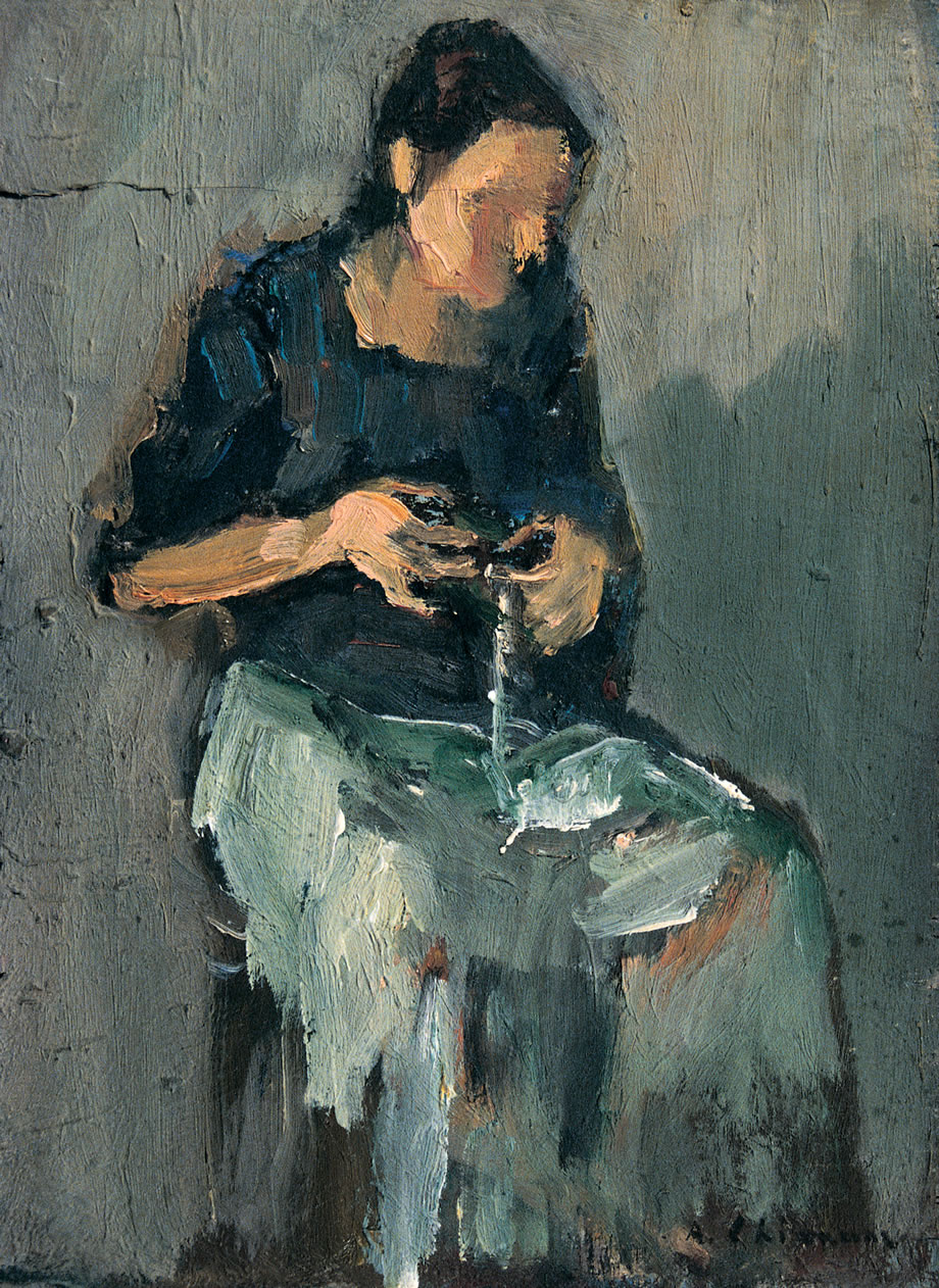Sartina, anni 40, olio su compensato, Firenze, collezione privata